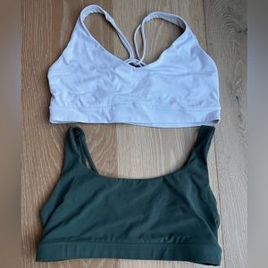 Athleta Sports Bras - Solace and Exhale bras (two pack!)